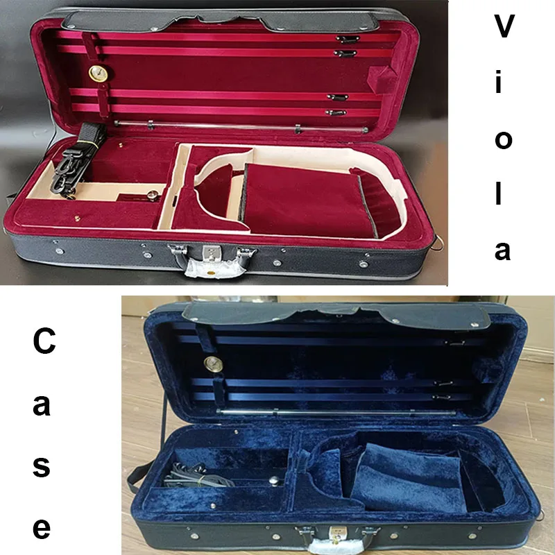 15 15.5 16 16.5 inch adjustable square piano box waterproof material viola case viola accessary