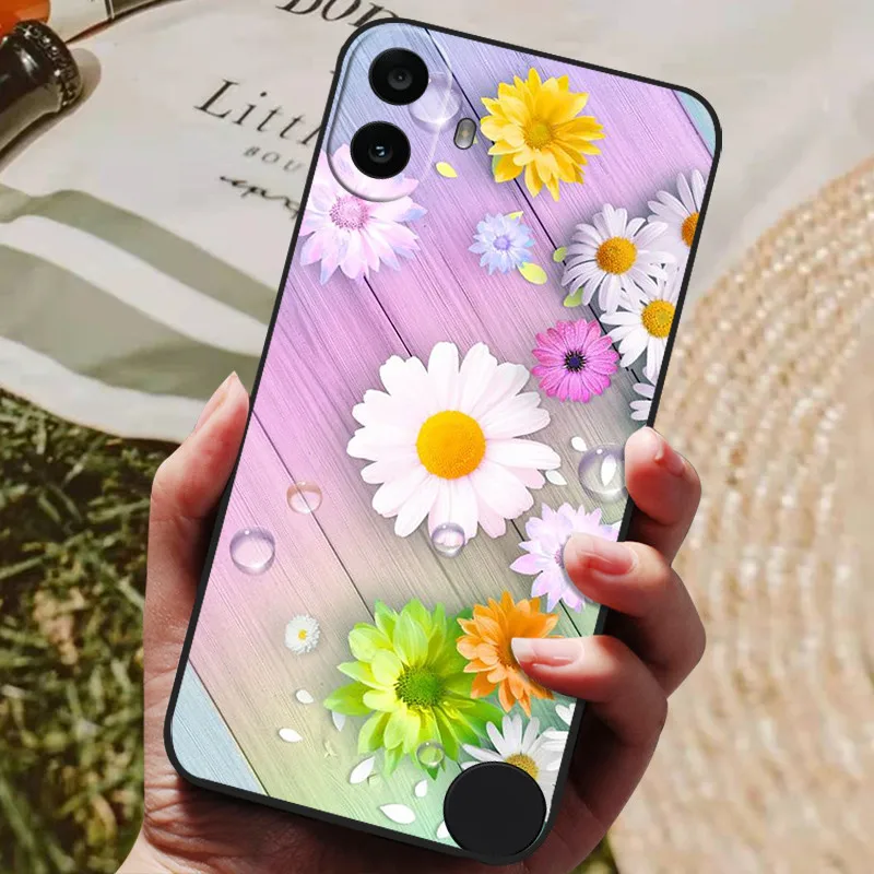 Luxury Silicone TPU Soft Shockproof Phone Case with Cute Cat Design
