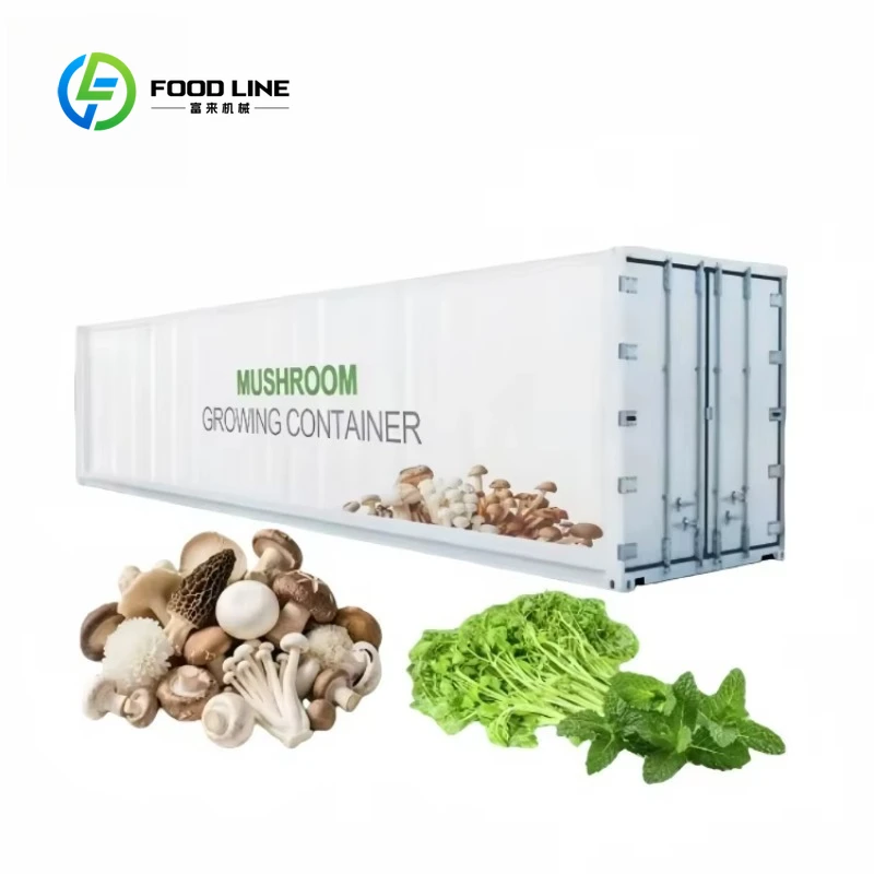 ตู้ปลูกเห็ดอัจฉริยะ 40 ฟุต ระบบ Aeroponic-Aquaponic