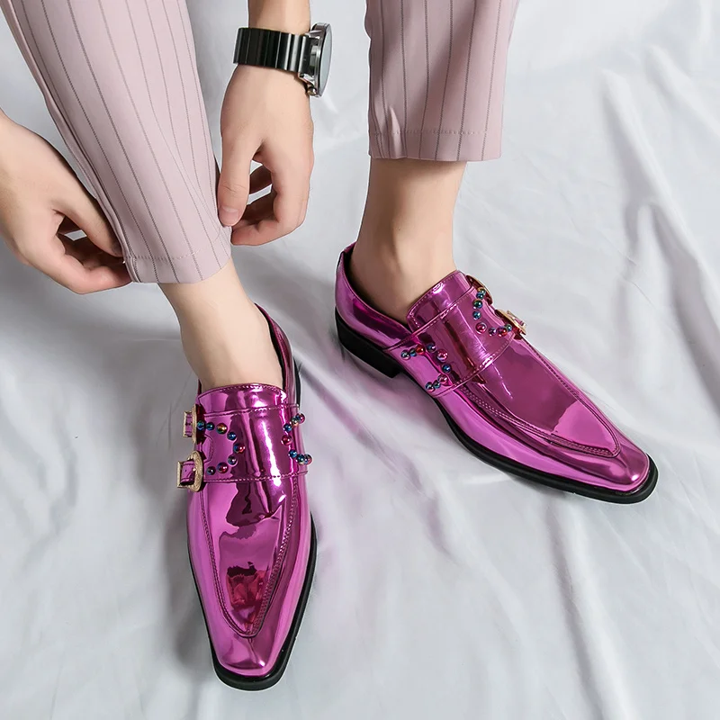 Leather Shoes Fashion Dress Shoes for Men Women Wedding Shoes