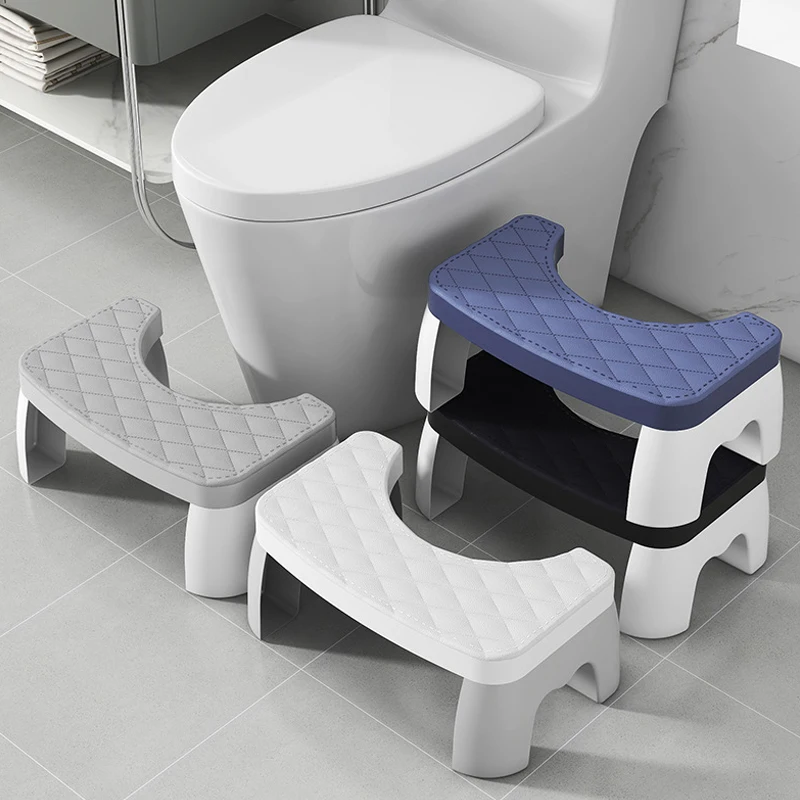 Toilet Squat Stool Removable Non-slip Toilet Seat Stool Portable Squat Home Adult Bathroom Accessories 1 PCS