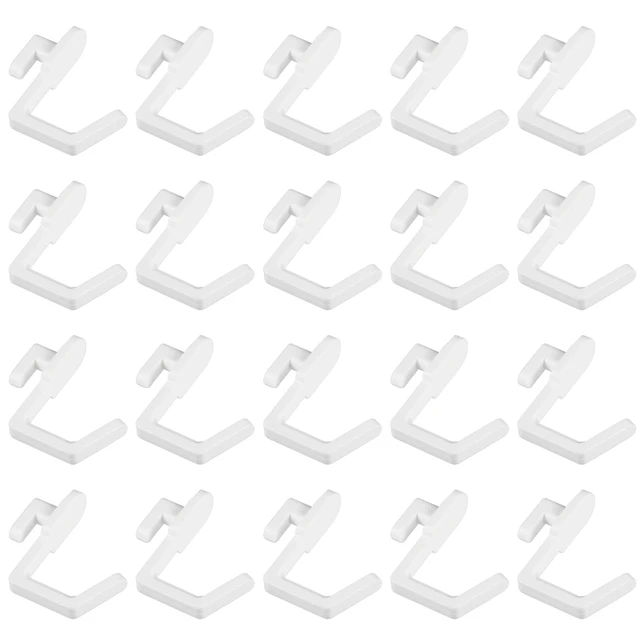 50 Pcs/100 Pcs Black Pegboard J Style Hooks Heavy Duty Plastic J Shape Peg  Hook Peg Board Tool Organizer Wear-resistant - AliExpress