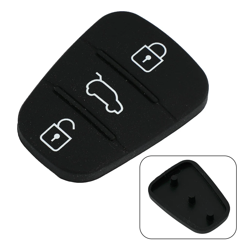 3 Buttons For Hyundai I10 I20 I30 Key Button Cover Car Ornament Parts Accessories For Hyundai Ix35 Ix20 1pcs