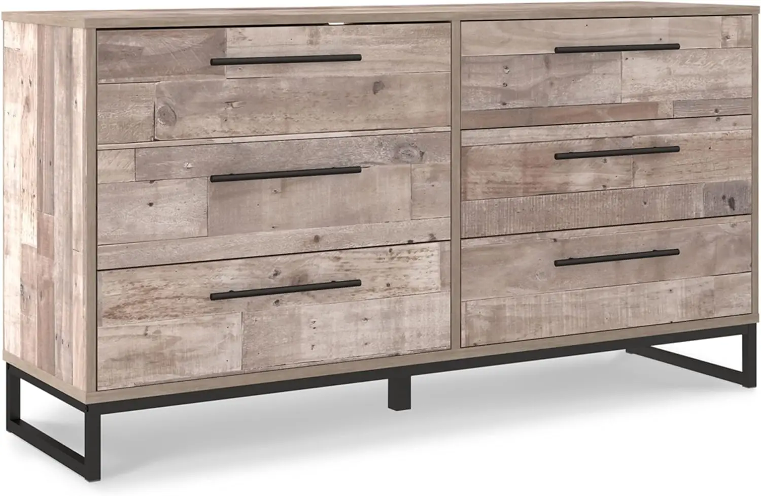 

Signature Design by Ashley Neilsville 6 Drawer Dresser, Light Brown