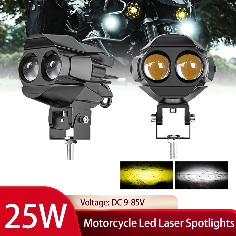 LED Motorcycle Fog Lights, Ultra Bright LED Driving Myanmar - View #7