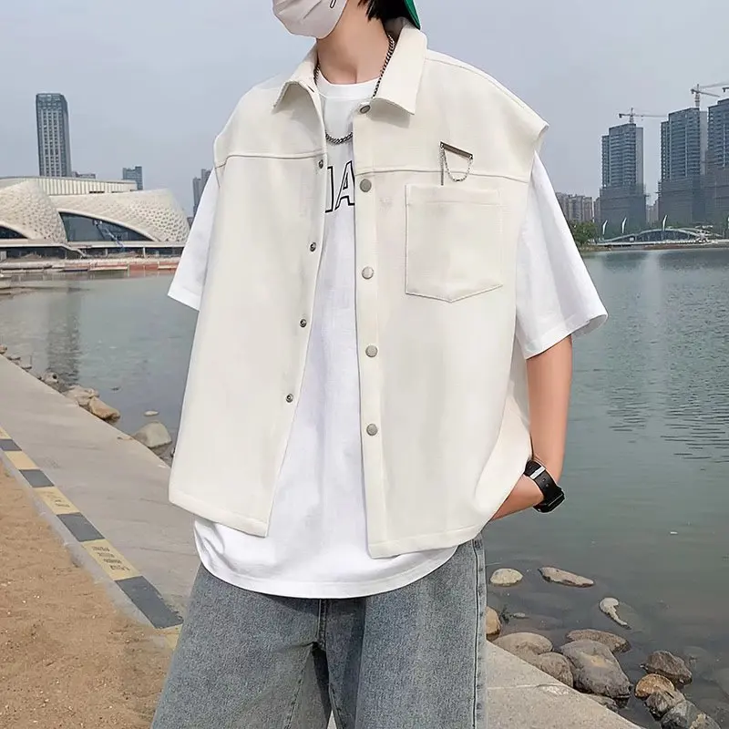 Men's fashion assortment including clothing, jackets, suits, shorts, shoes, big watches, oversized zip hoodies, and streetwear with a cropped outwear vest shirt7