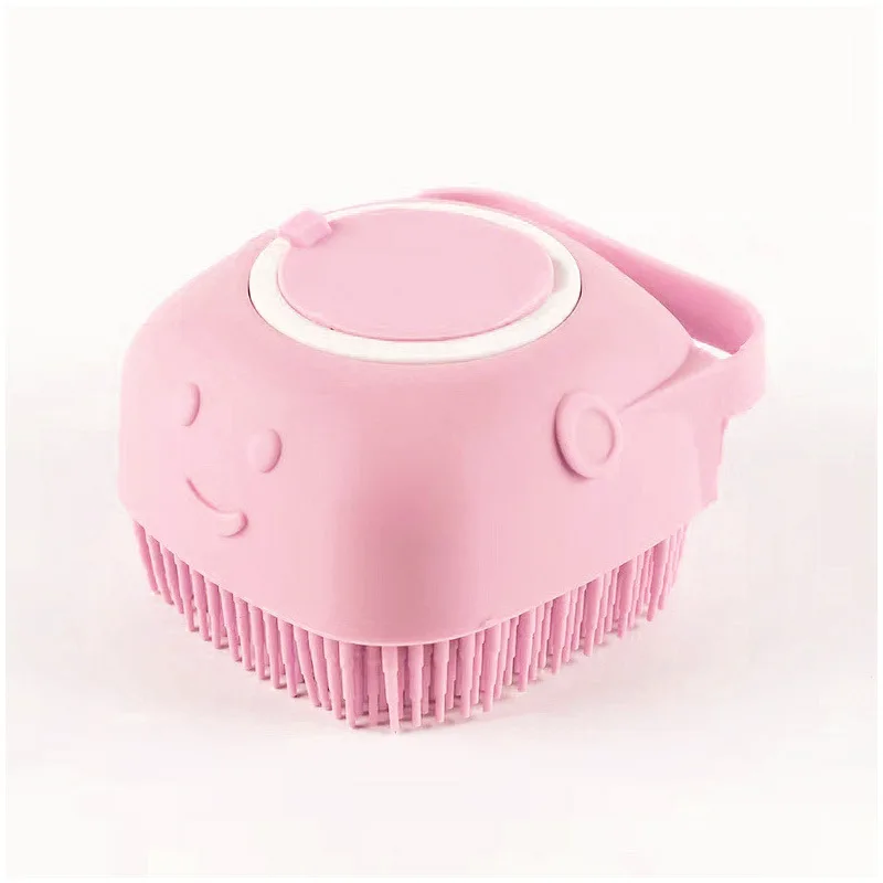 2-Pack Dog Bath Brush – Silicone Shampoo Brush & Massager For Dogs & Cats, Removes Loose Fur - View #2