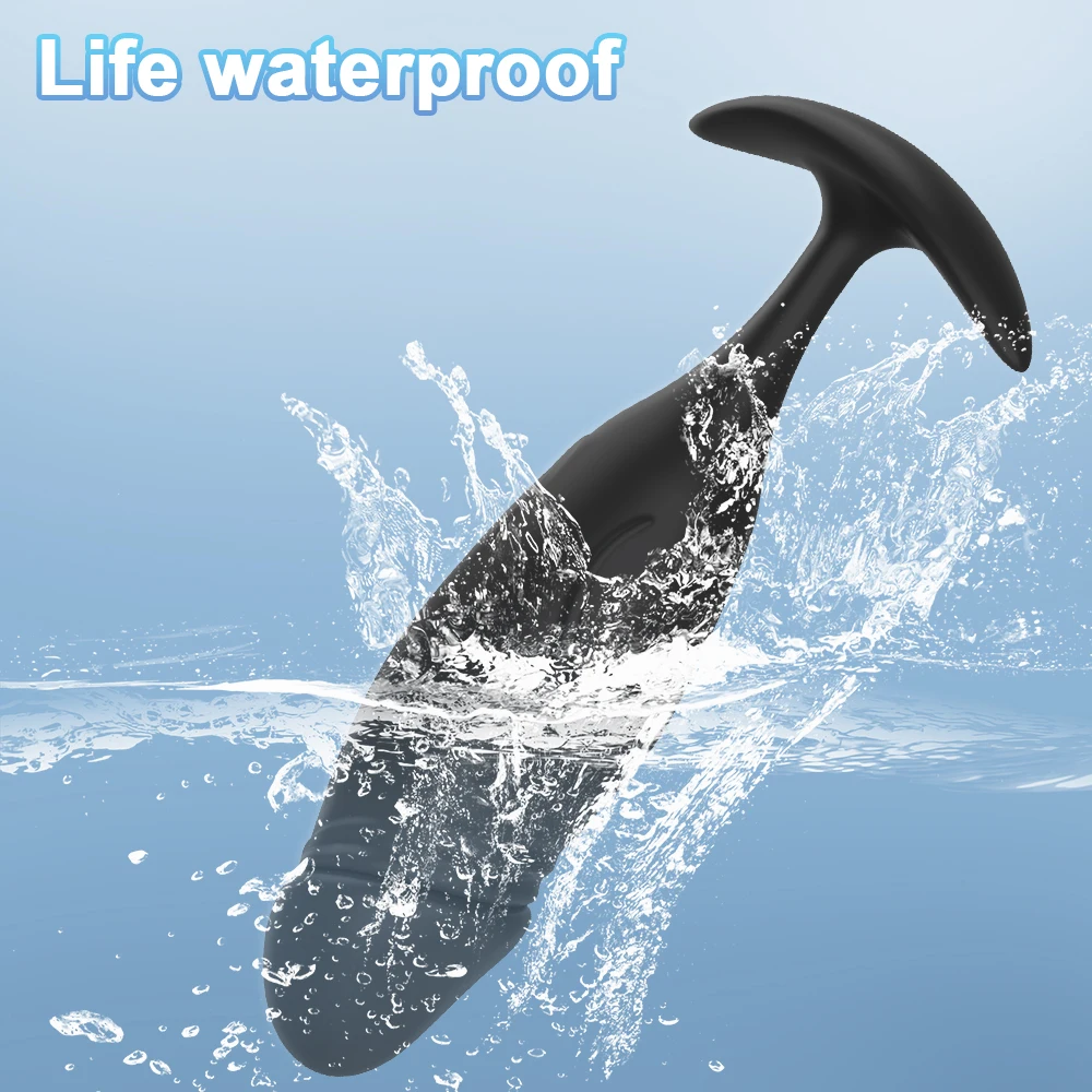 Anal Plug Vibrator For Men Women Butt Plug Prostate Massager Remote Control Adult Sex Toy