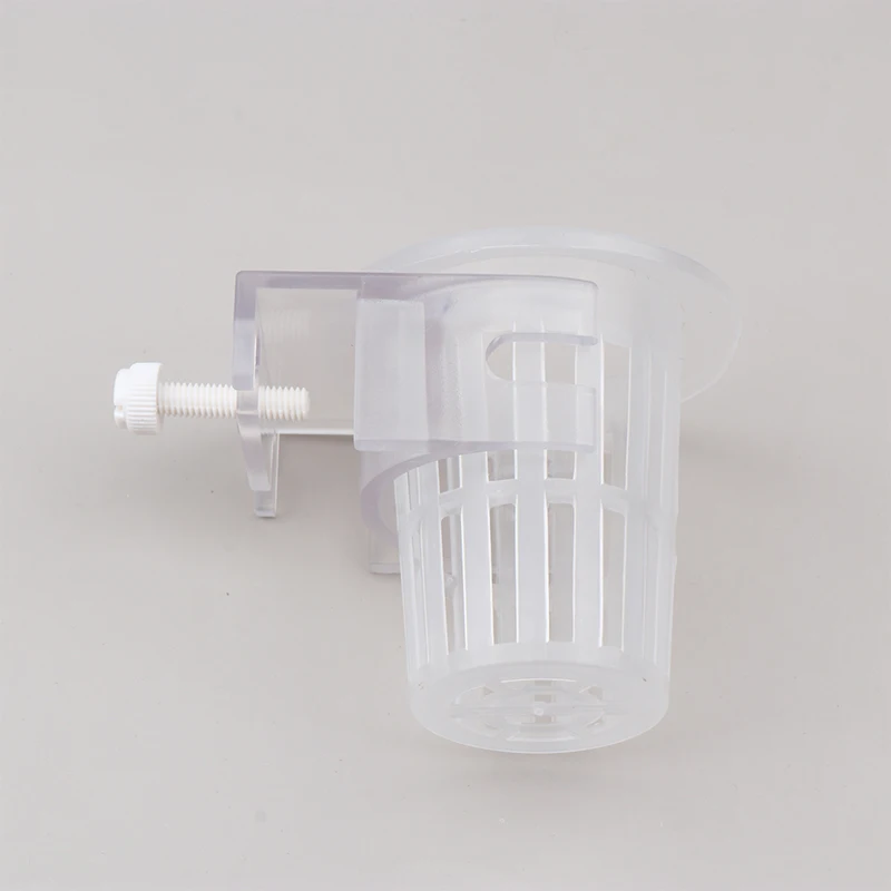Wall Mounted Aquatic Plant Fixing Cup Fish Tank Aquarium Adjustable Plant Holder Aquaponic Flowerpot Cup Aquascape Accessories