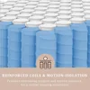 Mattress 12 inch - Pain-Relieving Hybrid for Extra Lumbar & Hip Support - -Isolation Bed in a Box - Fiberglass-Free, Mattresses 3