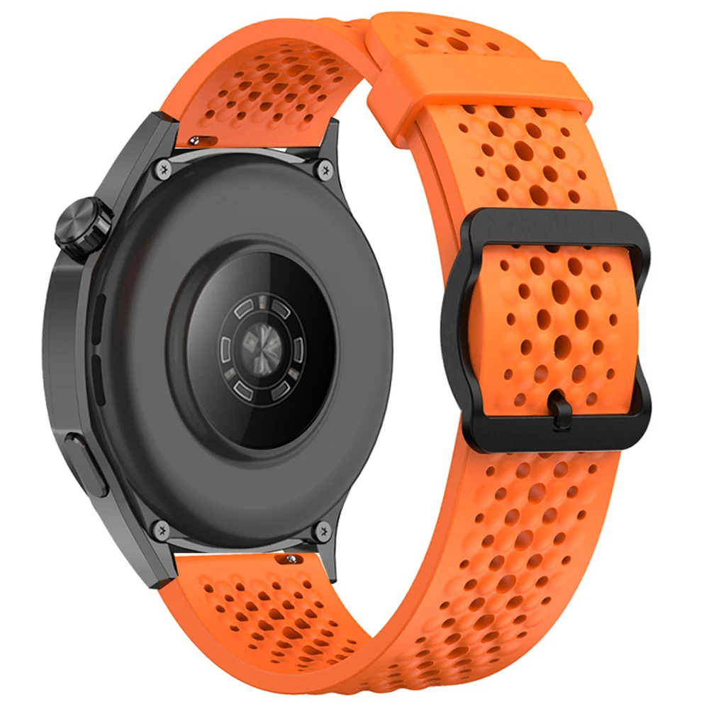 Versatile Sports Silicone Watch Strap - 22mm Band Replacement for Active & Stylish Looks