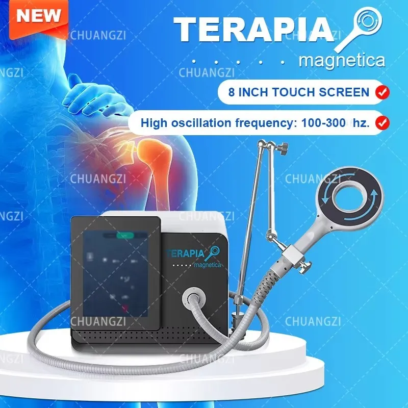 2025 New Body Physiotherapy Massager Pain Relief Arthritis Treatment Extracorporeal Magnetic Therapy Transduction Machine 2
