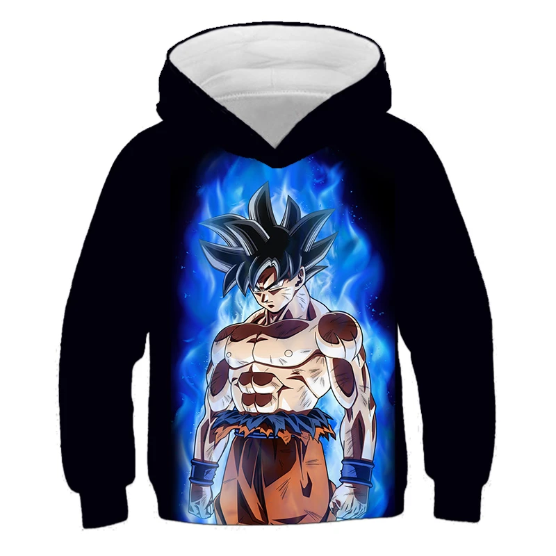 de Goku de Ball Z para niños, ropa de bebé, Sudadera con capucha de Vegeta 3D, otoño de 2021|Sudaderas con capucha y sudaderas| -