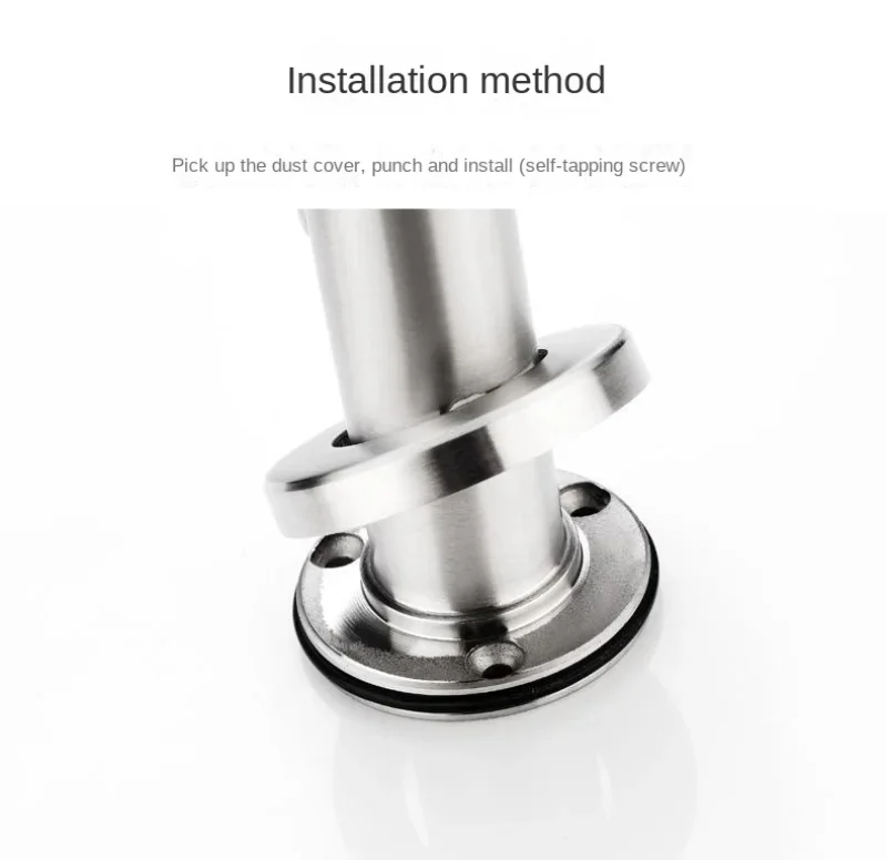 Description Picture 6 of itemDrawing Stainless Steel Manual Operation Standard Type Gate Suction Quality  Touch Door Door Collision Door Stopper