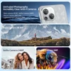 Cwowdefu S18, Smartphone Global Version Android 14, 6.58" Incell 2.4K Display, Unisoc T616, 16GB(8+8GB) 256GB, 48MP AI Cam , NFC 6