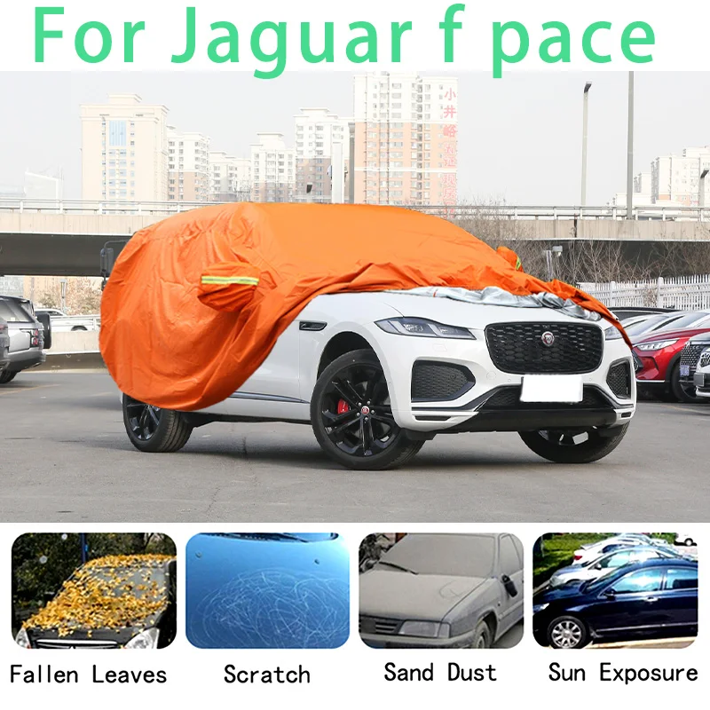 

For Jaguar f pace Waterproof car covers super sun protection dust Rain car Hail prevention auto protective