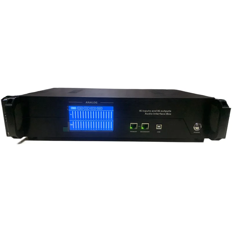 Dante Box Audio Network Transmission Box Supports 16 Analog Balanced Input And Output audio interface For Audio Equipment System