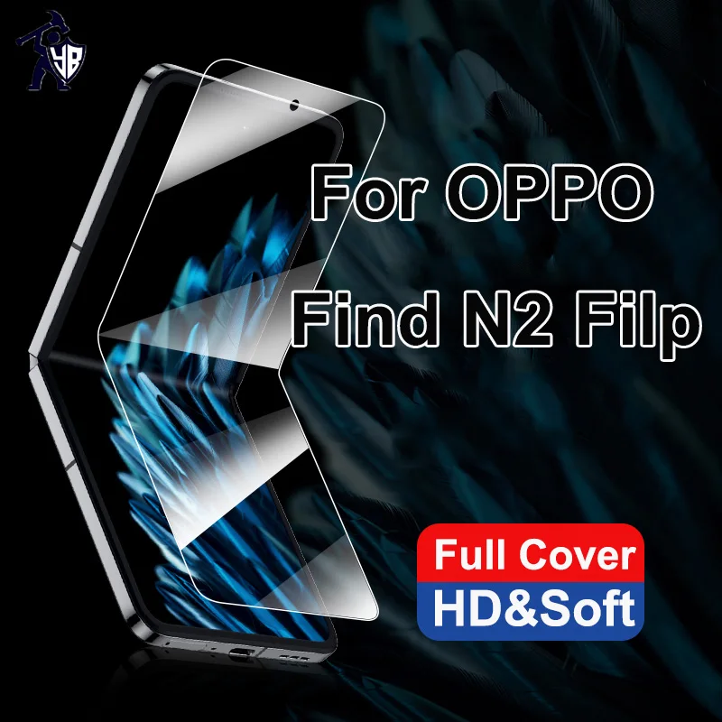 Pellicola Idrogel Per Oppo Find N2 Filp 5G Hd Pellicola Salvaschermo Trasparente Copertura Completa Membrane Protettive Pieghevoli Invisibili Tpu Non 