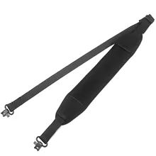 

Diposlong 1 Black Gun Strap, Waterproof Tactical Shotgun Rotating Anti-Slip Gun Shoulder Strap, Used For Hunting And Shooting