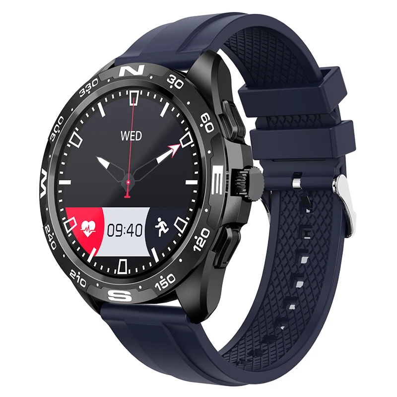 2022 New Bluetooth Call Smart Watch Men Sports Fitness Tracker Waterproof 1.32 Inch 360*360HD Pixel Display Men Smartwatches+Box 