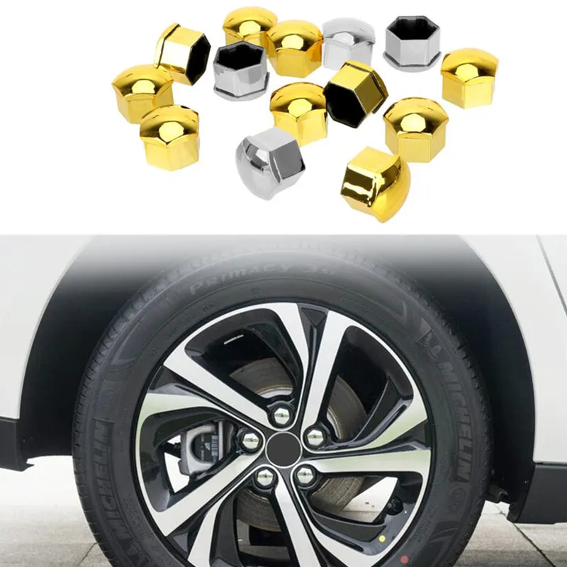 Car Wheel Nut Caps Protection Caps Car Styling For Volvo S40 S60 S80 S90 V40 V60 V70 V90 XC60 XC70 XC90