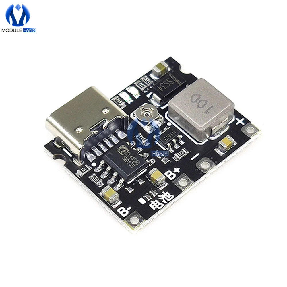 3,7 V zu 9V 5V 2A DC-DC Step Up Boost Modul 18650 Lithium-Batterie Lade Entladen Bord Typ-C DC Booster Converter Modul – Detail 3