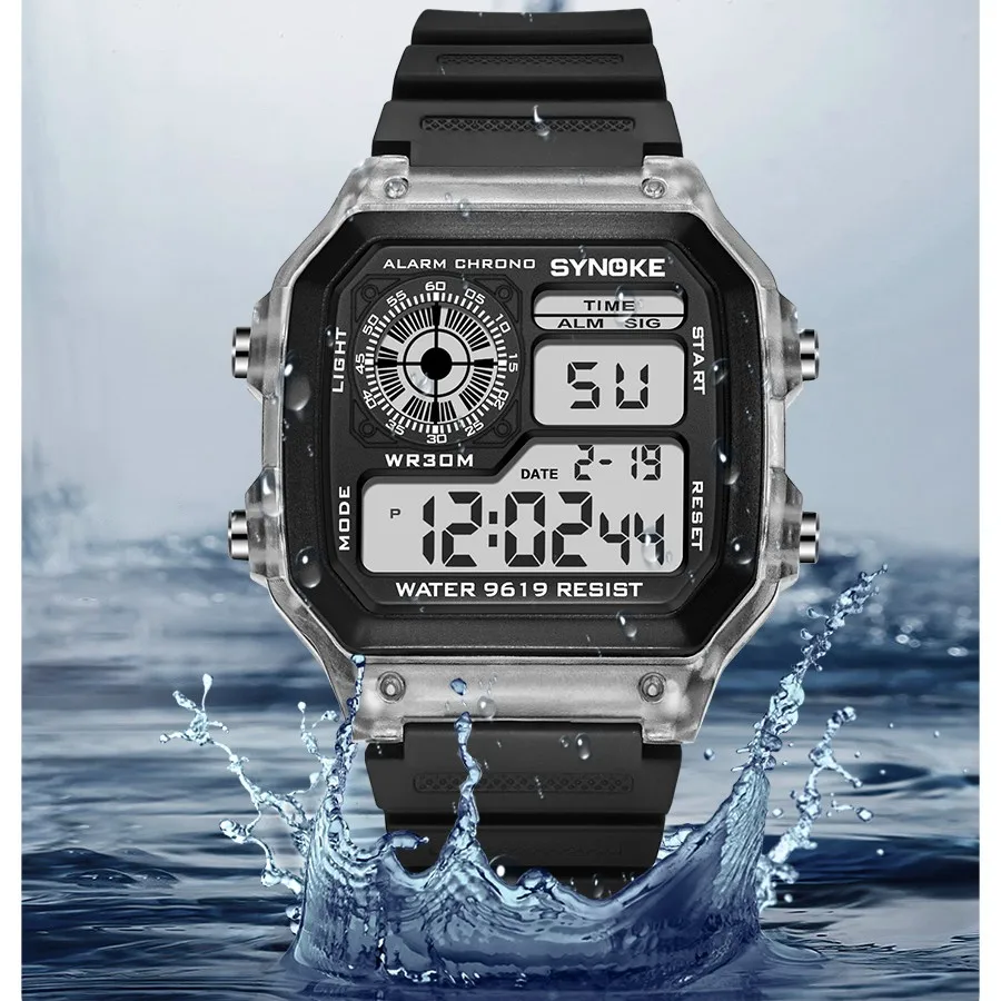 Luminous Multifunction Waterproof Sports Wristwatch
