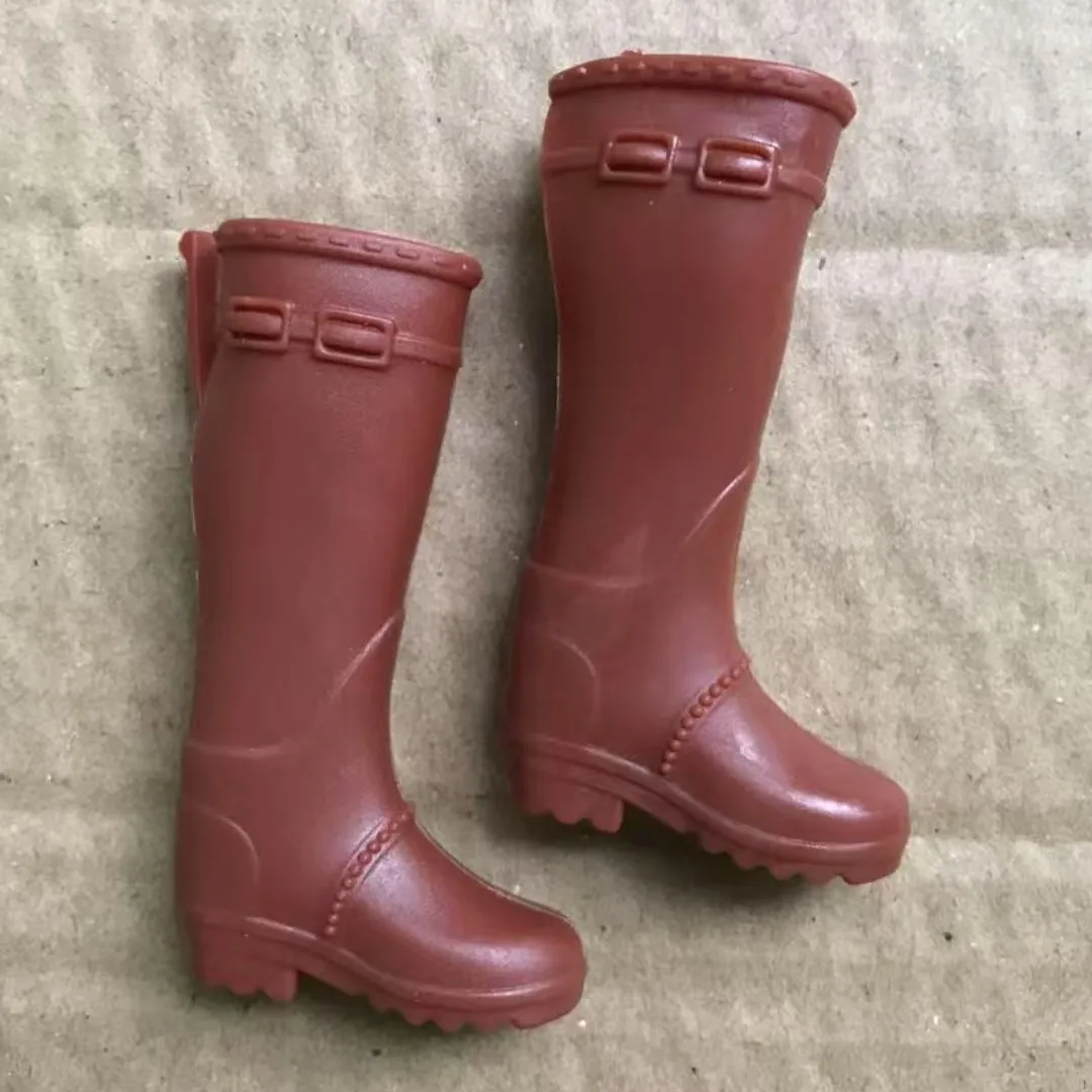 Weibliche Puppenstiefel im Maßstab 1:6 – DIY-Puppendekorationszubehör in den Farben Weiß, Schwarz, Gold, Braun, Beige, zum Sammeln von Puppenteilen – Detail 27