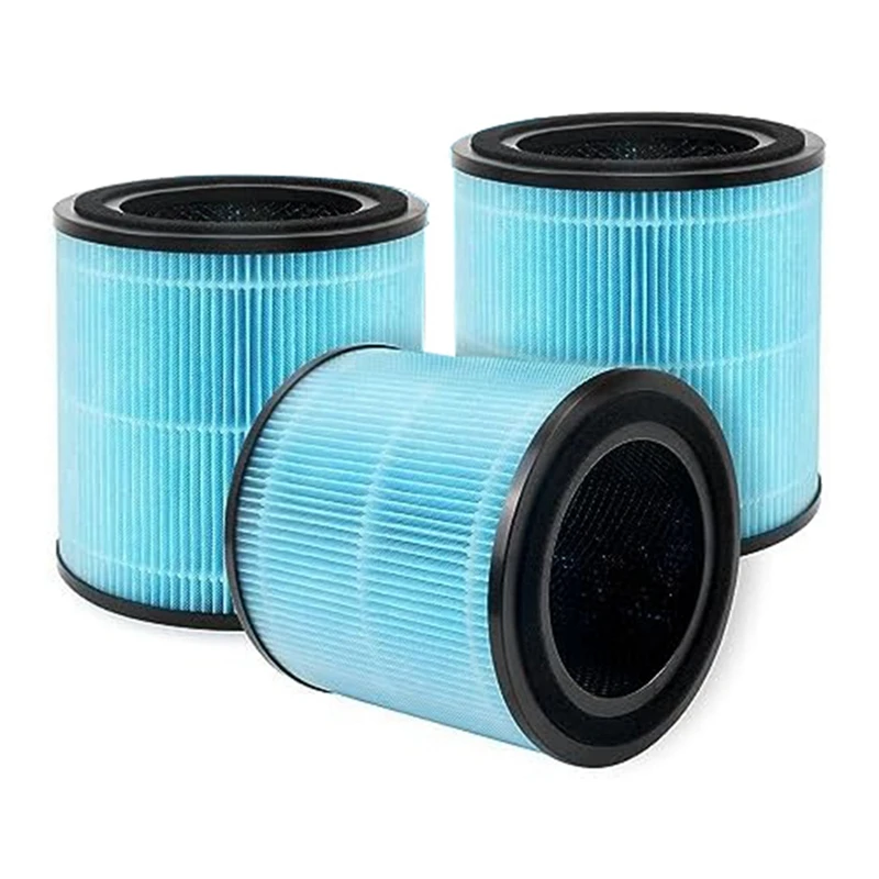 

3Pcs AP0601 Air Purifier Replacement Filter For AIRTO, 4 Stage H13 True HEPA Filter, AP0601-RF Filters
