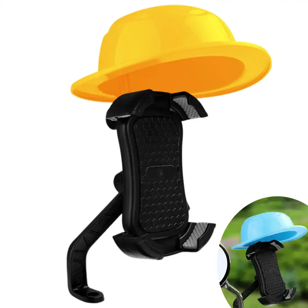 

Небольшой мотоциклетный официальный головной убор в стиле шлема водонепроницаемый держатель для навигации от солнца для электрического велосипеда