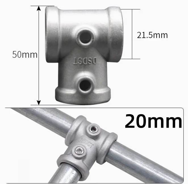 Durable Aluminum Alloy Pipe Connectors