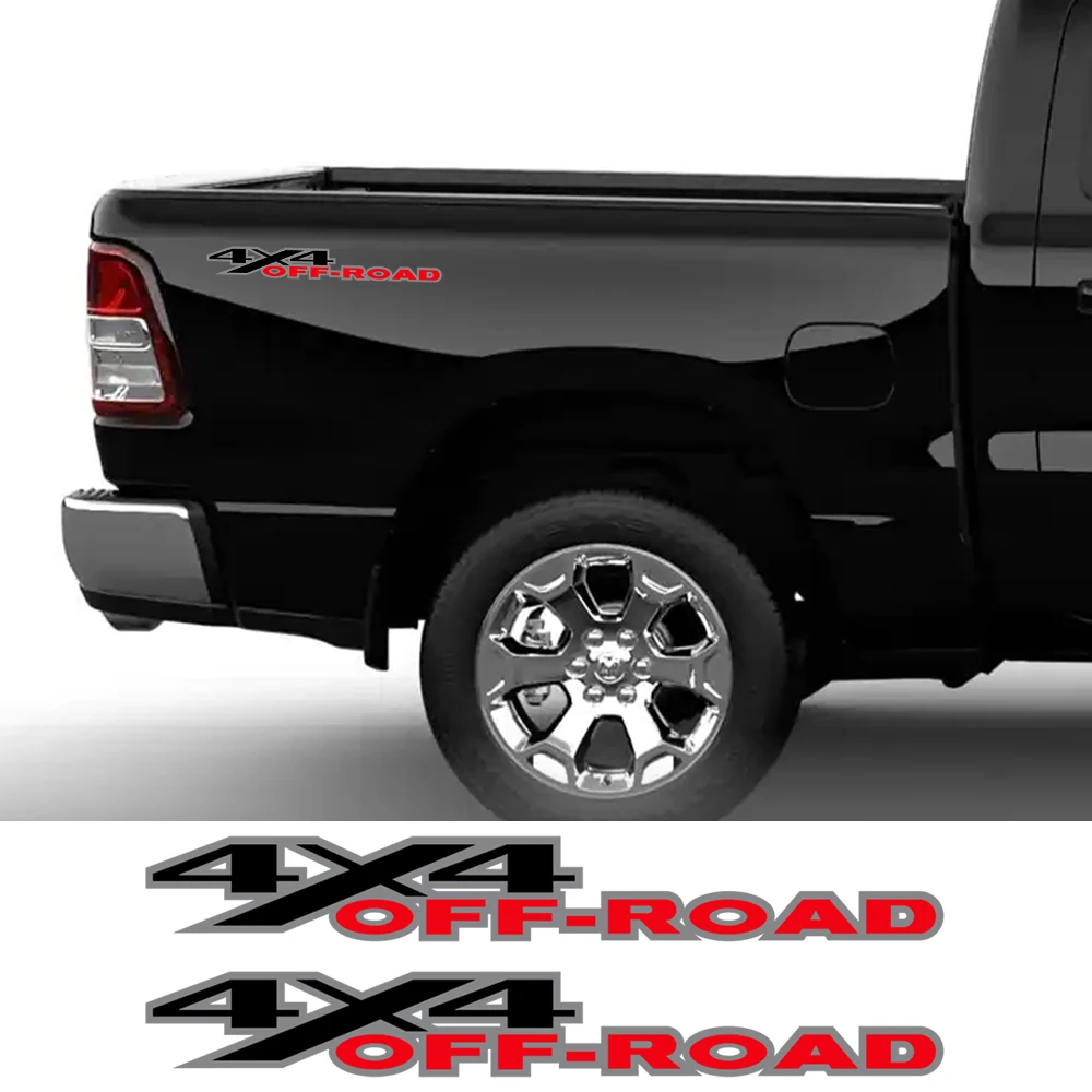 2Pcs 4X4 Off Road Graphic Decals