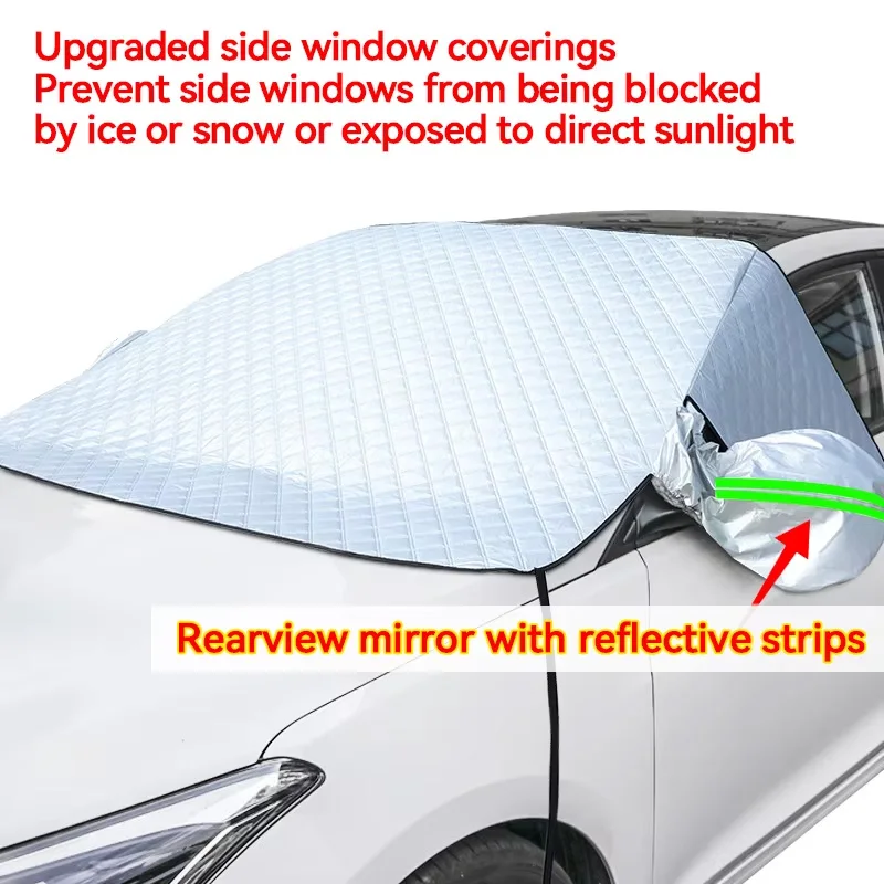 For HAIMA M6 car Snow Windscreen, Snow, Frost, Dust and UV Visor, Winter car clothing, thick magnetic