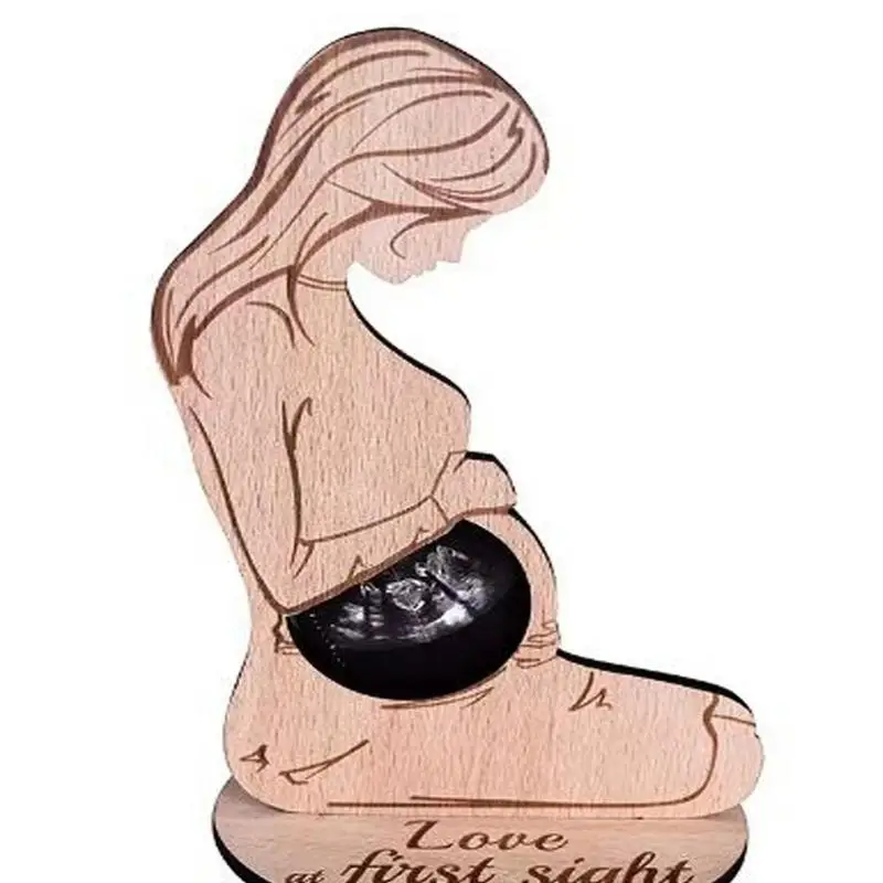 Babies Sonogram Picture Frame Pregnant Mum Bump Ultrasound Keepsake Frame Pregnancy Announcement Sonogram Photo Frames Gender photo frame wood canvas frame wood photo frame wood frame wood picture frame art frames shadow box frame