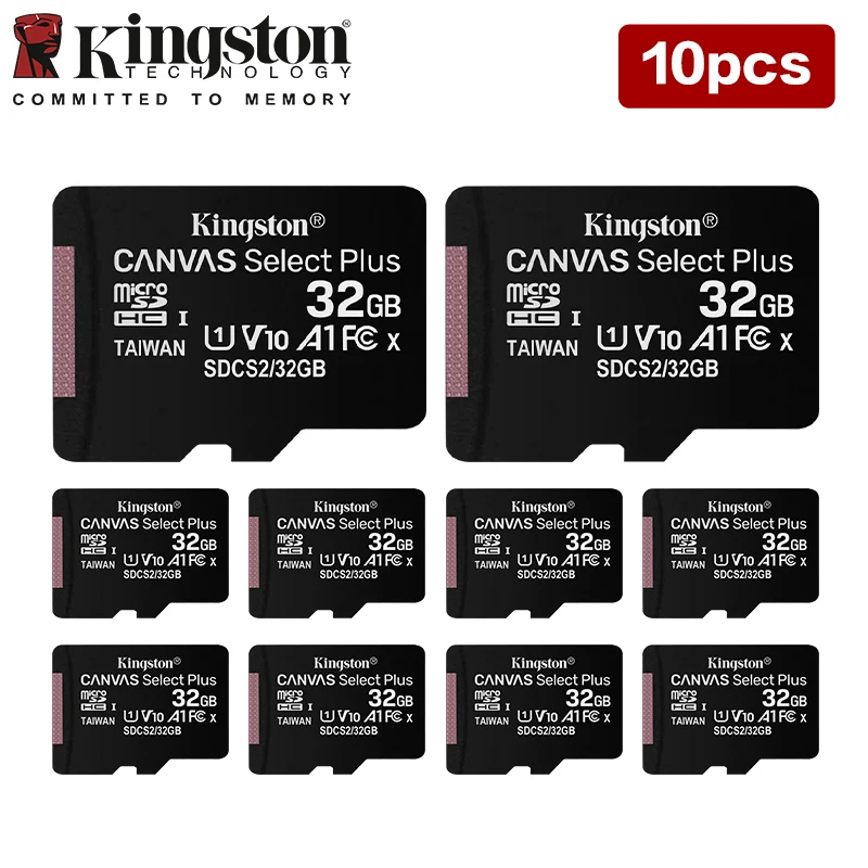 KingstonMicroSDCardOriginalTFCard32GB64GB128GB10PCSLotC10A1FlashMemory.jpg