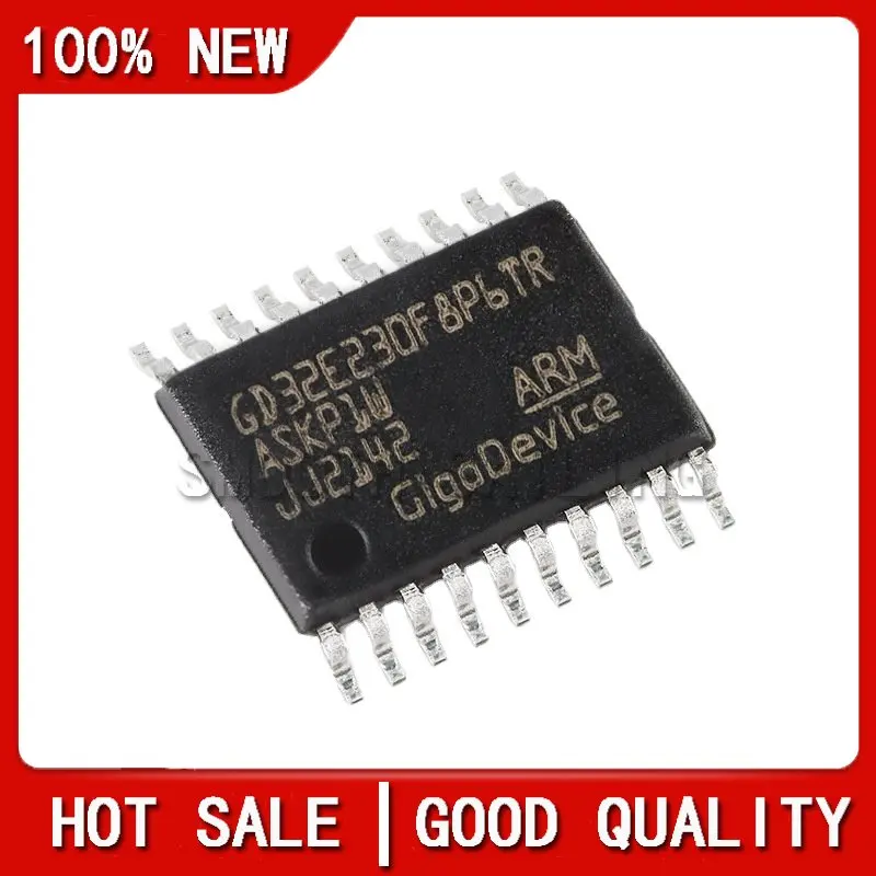 

10 шт./партия Оригинал GD32E230F8P6TR TSOP-20 ARM 32-разрядный микроконтроллер-MC