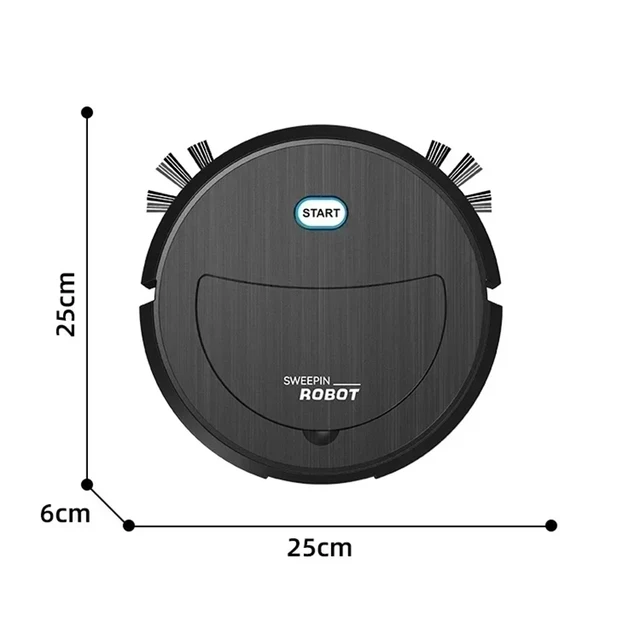 3 In 1 Smart Sweeping Robot Home Sweeper Intelligent Sweeping and Vacuuming Wireless Vacuum Cleaner Sweeping Robots For Home Use 4