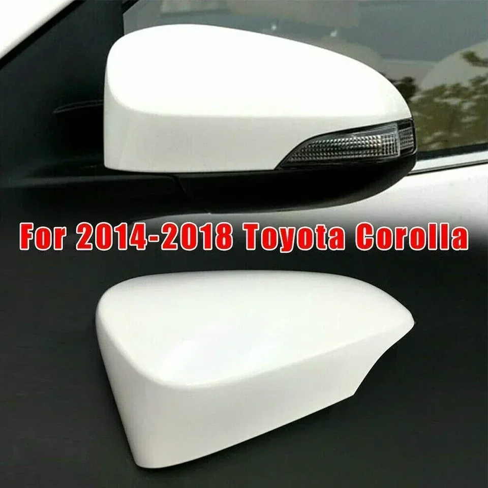 Car Rearview Side Mirror Cover Cap For Toyota For Corolla 2014 - 2017