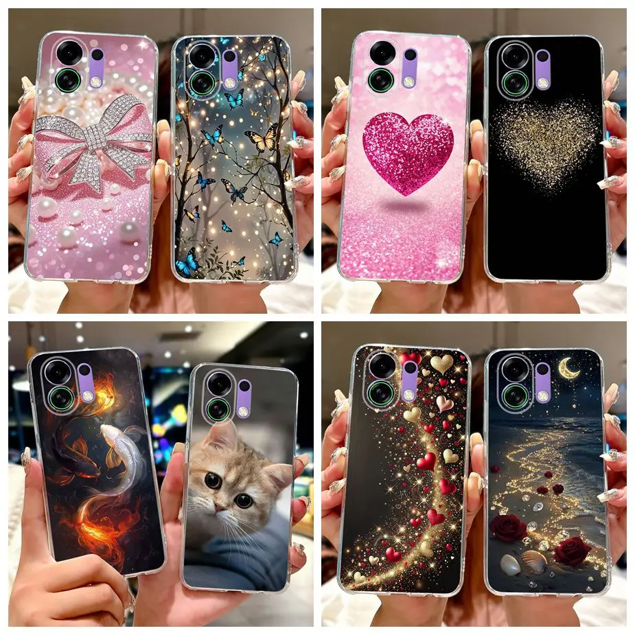 For Oppo K13 Turbo 5G Case PLM110 Cute Painted Cover Soft Silicone Phone Case For Oppo K13 Turbo Pro K13Turbo 5G Back Cover Bags 1