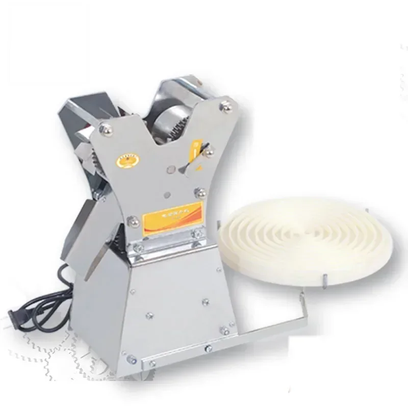 Brand-new Electric Noodle Machine Automatic Commercial Electric Stainless Steel Dough Maker With Blade Dough Pan Holder