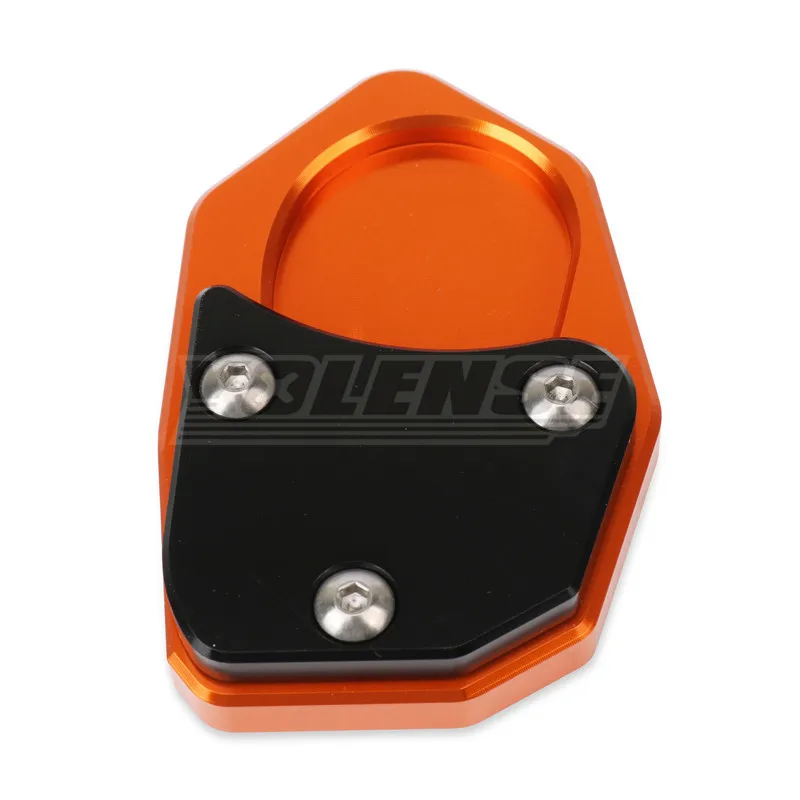 Motorcycle CNC Kickstand Extension Pad Support Plate Enlarge Stand