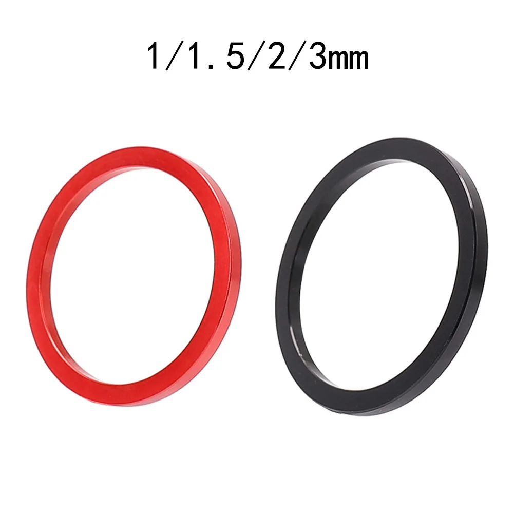 5pcs Bike Axis Washers Aluminium Alloy Cassette Flywheel Hub Spacer Bicycle Accessories