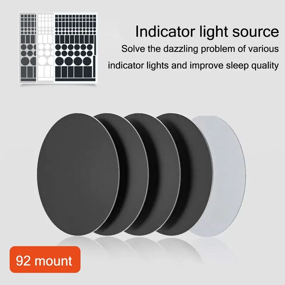 New Light Dimming Stickers Led Light Blocking Stickers Dimming Tape Blackout Home Decoration led cover stickers
