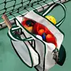 Portable Racket Bag Hole Ball Racquet Storage Bag Canvas Fabric Sports Racket Bag For Table Tennis Rackets Badminton Rackets 1
