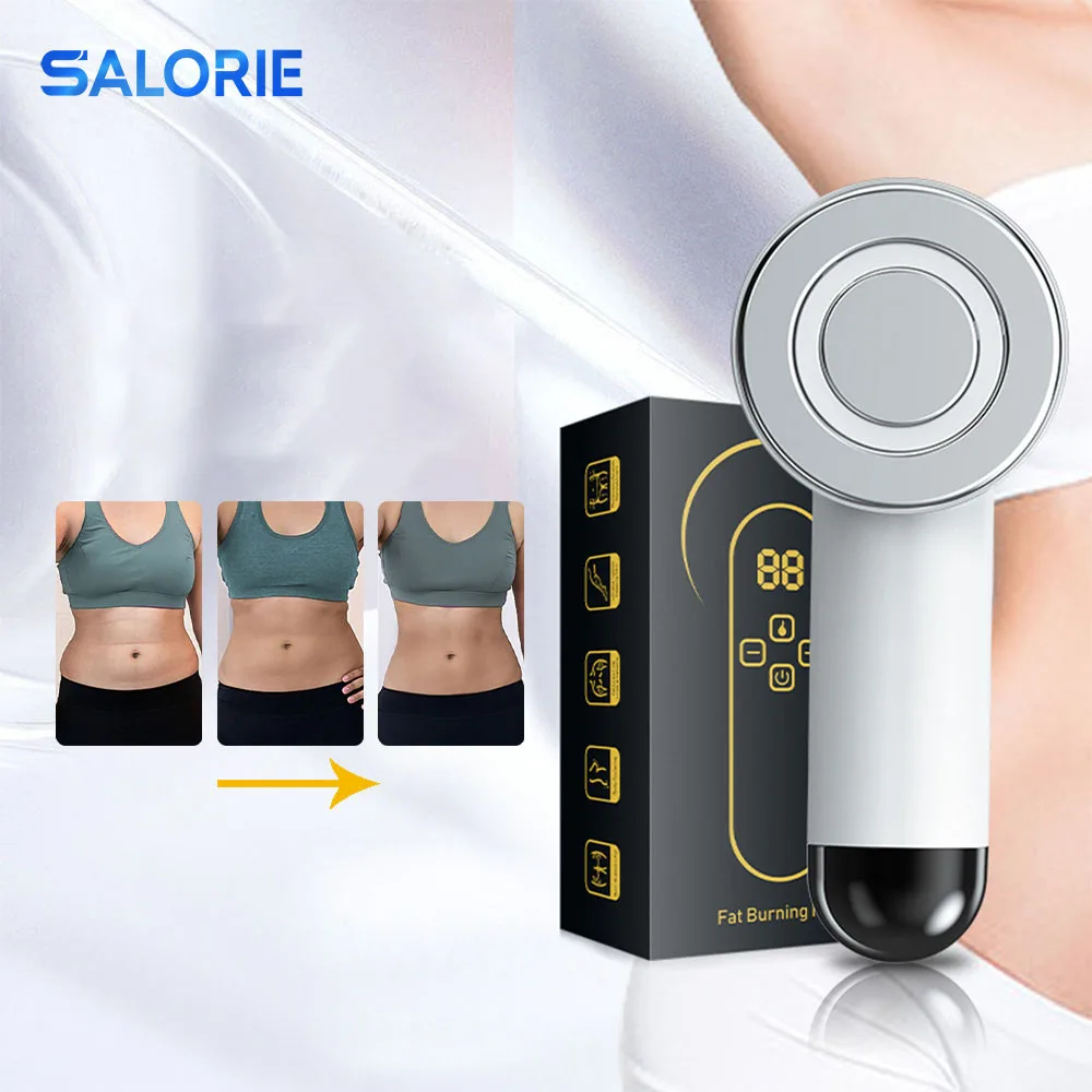 

EMS & RF Radio Frequency Body Slimming Machine Fat Burner Slim Shaping Device LED Light Therapy Lose Weight Cellulite Massager