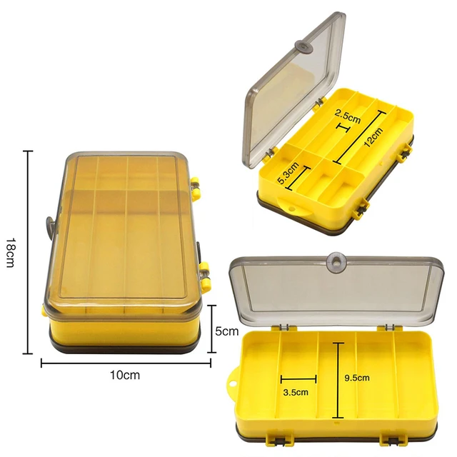 Fishing Tackle Box Fishing Lure Storage Case Portable Waterproof