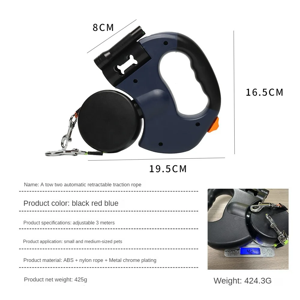 Towing Rope Pet Automatic Retractable - PeticaDeals