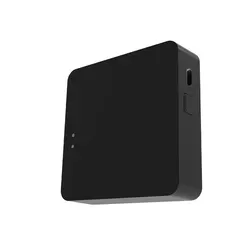 Smart Home Wireless Gateway Hub with Voice Control Integration (Black)
