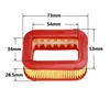 CMCP 5200 5800 52/58CC Chainsaw Paper Air Filter Set Gasoline Chainsaw Paper Air Filter Replacement Garden Tool Parts 6