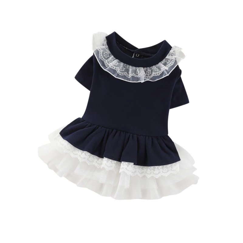 

Весенне-осеннее платье для собак, одежда для собак с Туту, померанский пудель, Бишон, фризе, шнауцер, платья, одежда для маленьких домашних животных, костюм с юбкой